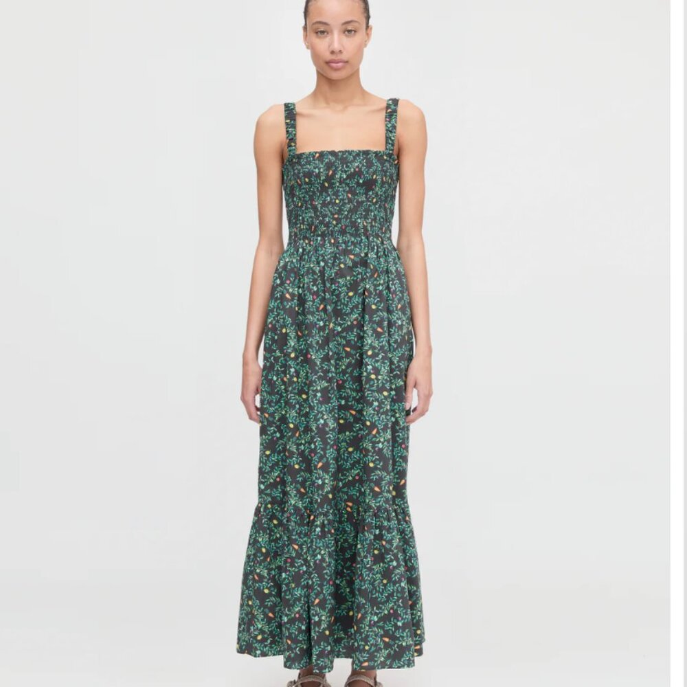 Hill House | Ellie Nap Dress in Midnight Garden